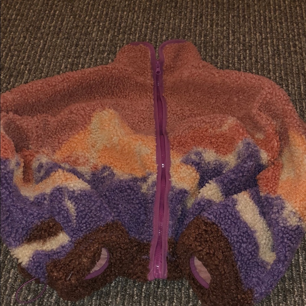 Colorful womens Fleece Jacket